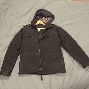 Medium Canada Goose jacket to help brave the cold!